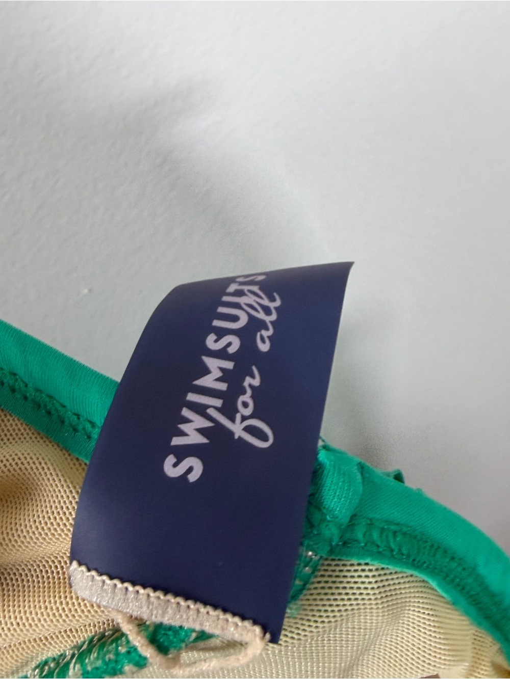 Swimsuits for All Fringe Bandeau One Piece  Swimsuit - Picture 6 of 7